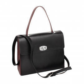 Astrey Black/Burgundy