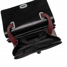 Astrey Black/Burgundy