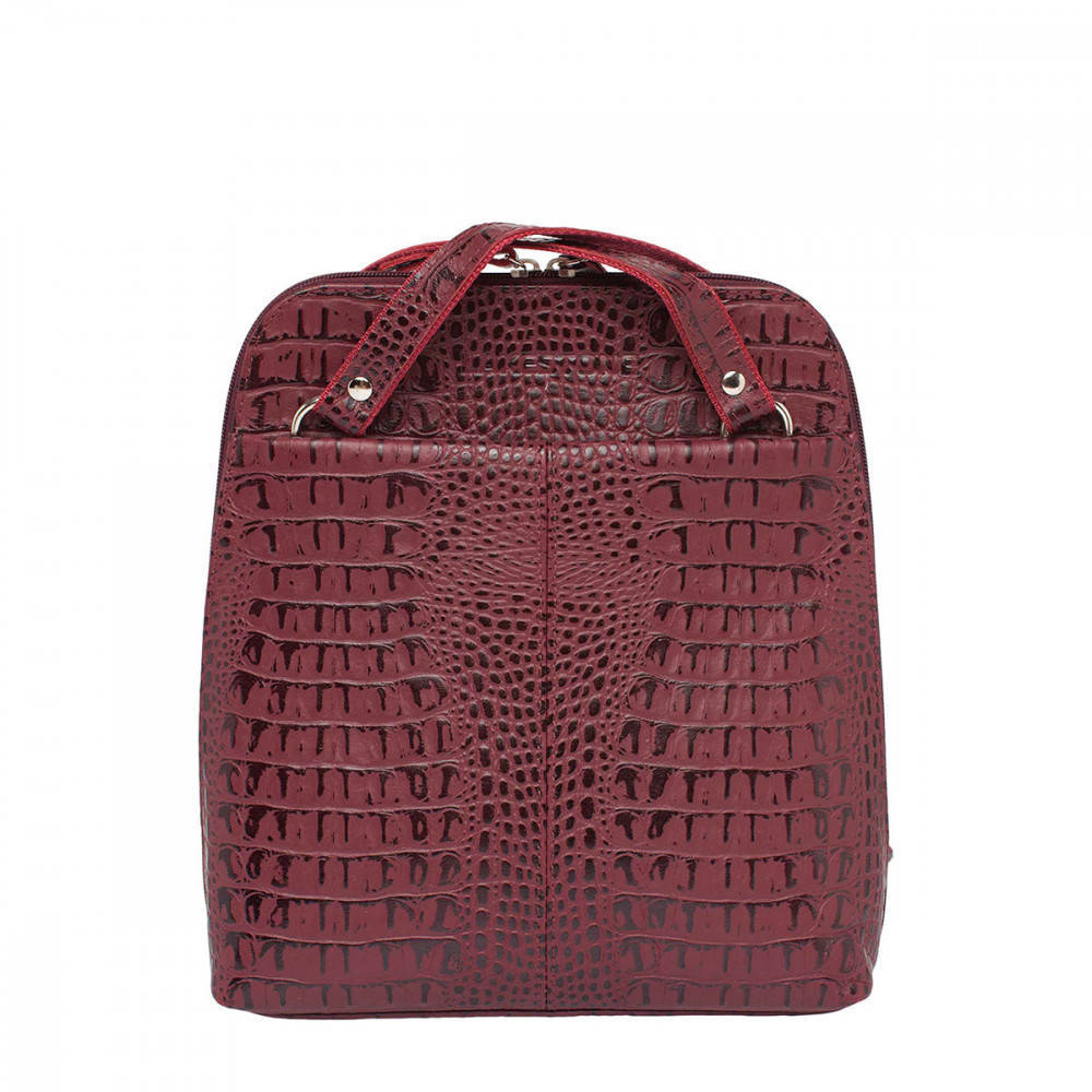 Eden Burgundy Caiman