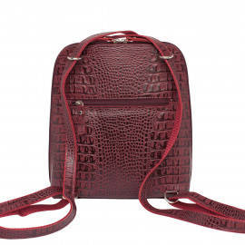 Eden Burgundy Caiman