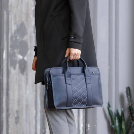 Marion Dark Blue Rhombus