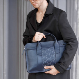 Marion Dark Blue Rhombus